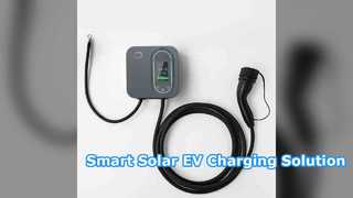 Carregador EV inteligente de 11kW com equilíbrio de carga solar e dinâmico