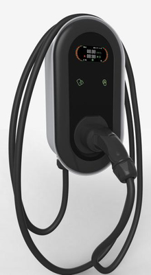 comprar 7kW fase monofásica de estações de carregamento DC6mA da C.A. EV visualização ótica de 4,3 polegadas fabricação em linha