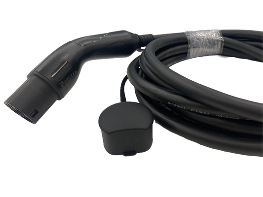 240V Tipo 2 Cabos de carregamento de veículos elétricos Huntsman Materiais 32A/16A Terminal PE para opções de carregamento flexíveis