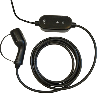 Mini Cooper EV EV Carregador portátil, AC, Single Phase, 110-250v, 32a, 7.3kwh, Tipo-2 iec-62196-2, CEE Industrial Plug, 5 metros de comprimento ou nível-2 Veículo elétrico a bordo Carregador doméstico para automóvel elétrico