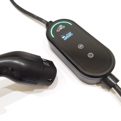Carregador portátil AC EV 3.6kW 7.4KW 11KW Com ajuste de corrente