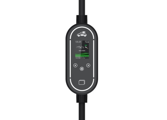 comprar Novo Carregador Portátil para Veículos Elétricos com Tela de 2,4 Polegadas, APP, Bluetooth, WIFI, Cartão RFID e Carregamento Inteligente fabricação em linha