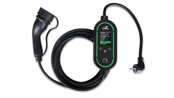comprar Carregador Portátil para Veículos Elétricos de 11kW com Classificação IP67 e Tela LCD de 2.4 Polegadas para Uso Doméstico fabricação em linha