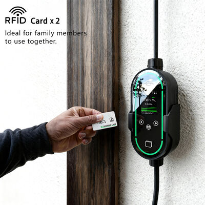 comprar Carregador de veículos elétricos portátil com proteção IP67 16A Max Output Current e tela OLED de 2,4 polegadas fabricação em linha