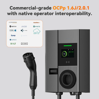 comprar Carregador Smart Home EV Wallbox de 7kW com proteção avançada de segurança e gerenciamento inteligente de carregamento fabricação em linha