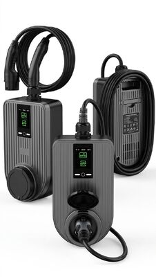 comprar Carregador de Veículo Elétrico IP66 Smart 7.4kW Wallbox com Tipo 2 e Controle por App fabricação em linha