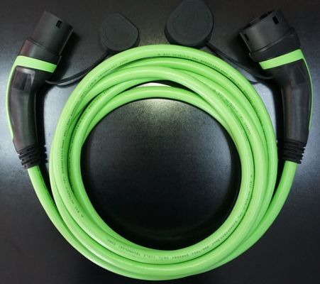 comprar Tipo do IEC 62196 32A 7.5m - 2 tipo do modo 3 do carregador TPU do carro elétrico - cabo 2 fabricação em linha