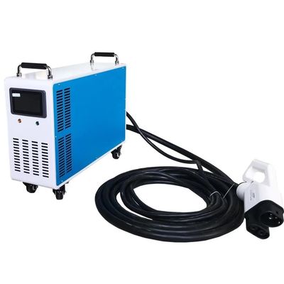Material portátil rápido rápido da categoria TPU da proteção do carregador IP43 da C.C. 15KW 38A EV