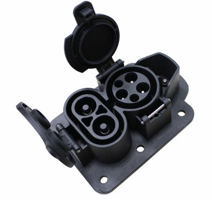 Entrada rápida de carregamento combinado do conector do carregador da C.C. do soquete da C.C. 200A CCS 1 EV