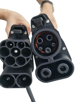 C.C. CCS 2 combinados de 1000V 150A adaptador combinado de CCS ao 1 com cabo do comprimento de 0.3m