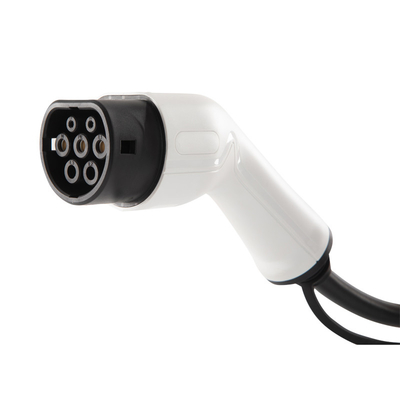 Plug de carregamento de veículos elétricos OEM Tipo2 a Tipo2 16A-32A Cabos de carregamento de veículos elétricos TUV CE Certificado TPU material, IP55 impermeável