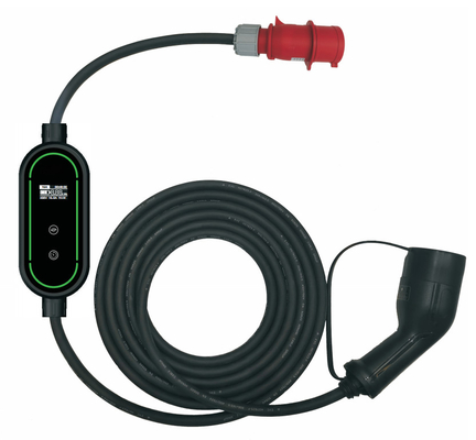 Bom preço 11kW tipo - proteção portátil 480V ampères do escapamento de 2 carregadores de EV ajustável on-line