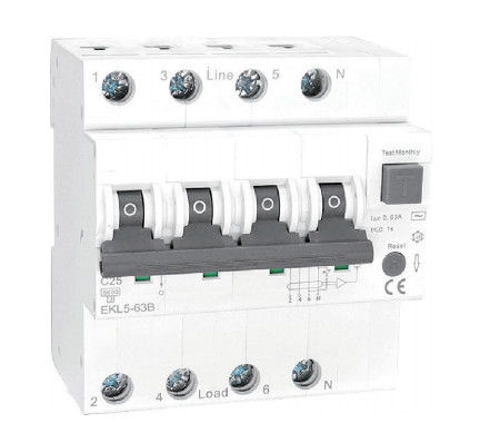 Bom preço tipo B 4 Polo do interruptor de 0.03mA RCD RCCB RCBO para a proteção on-line