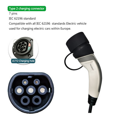 Bom preço Carregador rápido portátil preto de TPU 5m EV com corrente da mudança do tela táctil on-line