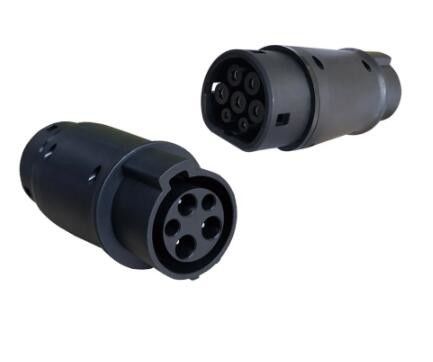 Bom preço tipo de 32A 250V - carro 2 que carrega no tipo - 1 tipo do adaptador de relação da estação de carregamento de EV - 2 a datilografar - 1 adaptador de EV on-line