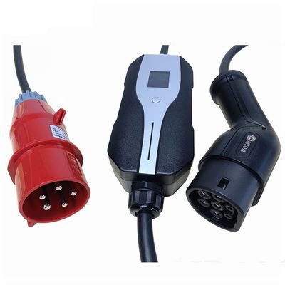 Bom preço Tipo do SAE J1772 - 1 carregador portátil EVSE do nível 2 EV Switchable com CEE Plug on-line