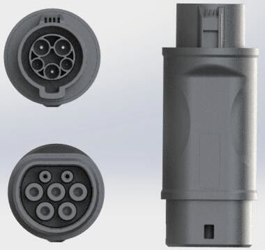 Bom preço tipo de carregamento do adaptador do cabo de 220V 32A EV - 2 a datilografar - 1 adaptador de EV on-line