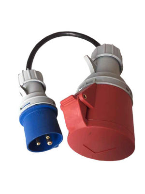 Bom preço adaptador de tomada do IEC 60309 de 32A 250V 5 Pin To 3 Pin Adapter para CEE To Blue vermelho ECO on-line